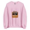 Unisex Crew Neck Sweatshirt Light Pink Front 654de8ce957bb.jpg