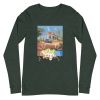 Unisex Long Sleeve Tee Heather Forest Front 65093519dfb33.jpg