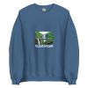 Unisex Crew Neck Sweatshirt Indigo Blue Front 654df0c462310.jpg