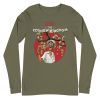 Unisex Long Sleeve Tee Military Green Front 6503f1c3a1a27.jpg