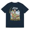 Unisex Organic Cotton T Shirt French Navy Front 65239a2a1ff79.jpg