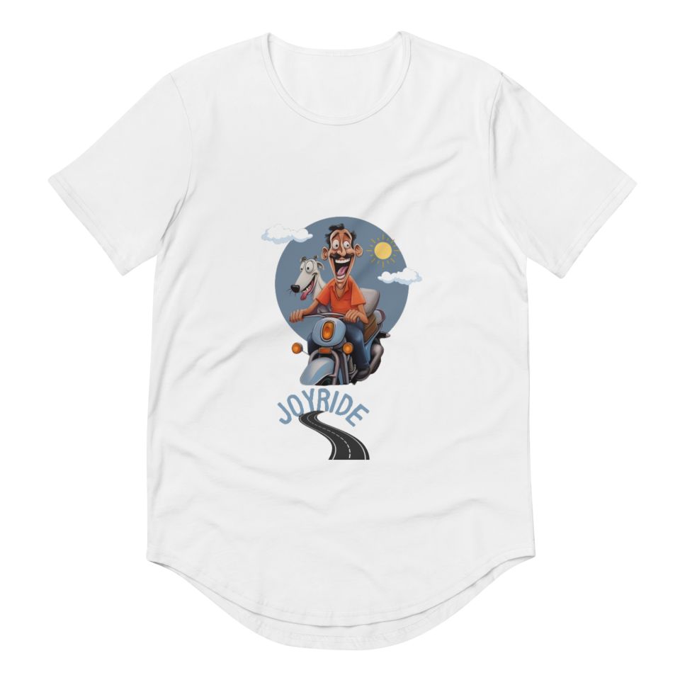 Mens Curved Hem T Shirt White Front 65477a2722388.jpg