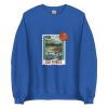 Unisex Crew Neck Sweatshirt Royal Front 653d448a60d5e.jpg