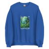 Unisex Crew Neck Sweatshirt Royal Front 654dff041fbca.jpg