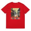 Unisex Organic Cotton T Shirt Red Front 651cf92706120.jpg