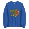 Unisex Crew Neck Sweatshirt Royal Front 6538b7e8dbbba.jpg