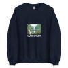 Unisex Crew Neck Sweatshirt Navy Front 654df0c45daa1.jpg