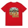 Unisex Organic Cotton T Shirt Red Front 651f9d7e20d42.jpg