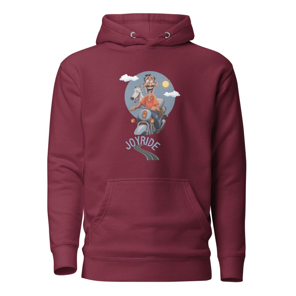 Unisex Premium Hoodie Maroon Front 654670e61aadd.jpg