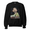 Unisex Crew Neck Sweatshirt Black Front 653cb3cd66801.jpg