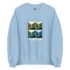 Unisex Crew Neck Sweatshirt Light Blue Front 654defaad37d8.jpg
