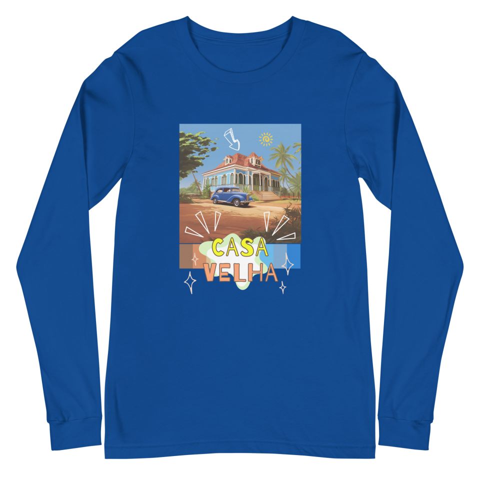 Unisex Long Sleeve Tee True Royal Front 65093519e023f.jpg