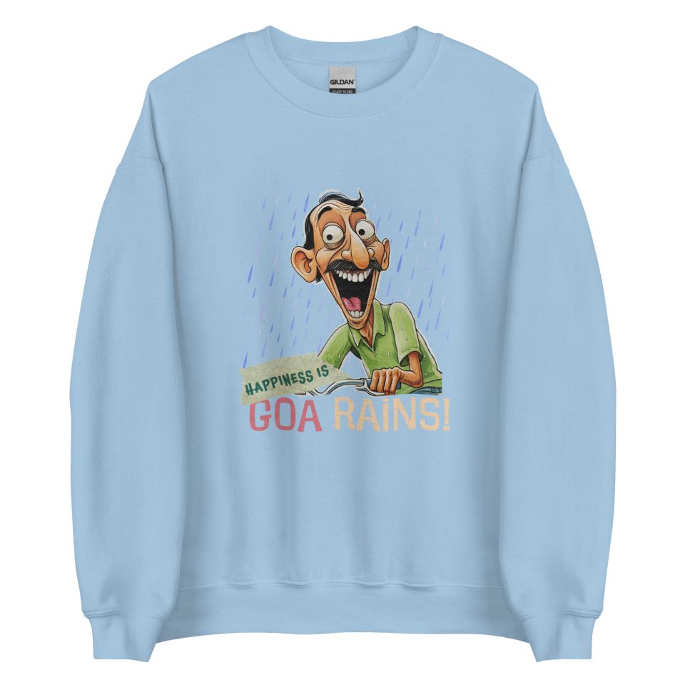 Unisex Crew Neck Sweatshirt Light Blue Front 653cb3cd6c94c.jpg