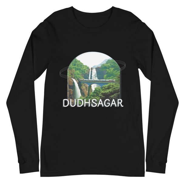 Unisex Long Sleeve Tee Black Front 6503f04be683f.jpg