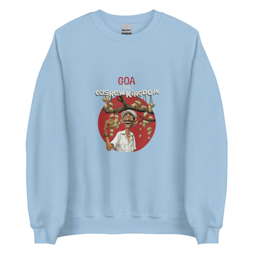 Unisex Crew Neck Sweatshirt Light Blue Front 653d43ca2f458.jpg