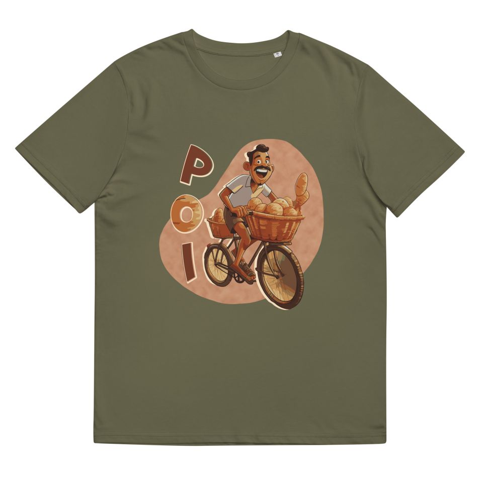 Unisex Organic Cotton T Shirt Khaki Front 65239bcf3bc41.jpg