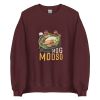 Unisex Crew Neck Sweatshirt Maroon Front 6538e1e482a2c.jpg