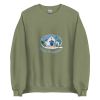 Unisex Crew Neck Sweatshirt Military Green Front 654e0257cecd6.jpg