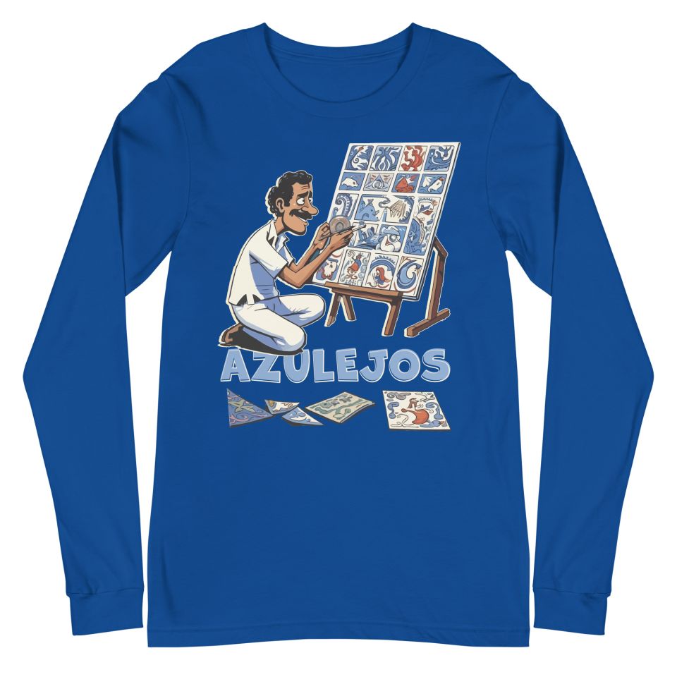 Unisex Long Sleeve Tee True Royal Front 6503ebf0ec14e.jpg