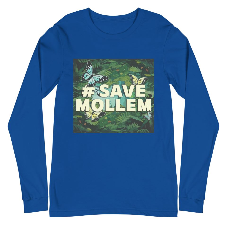 Unisex Long Sleeve Tee True Royal Front 6503f0d0e2837.jpg