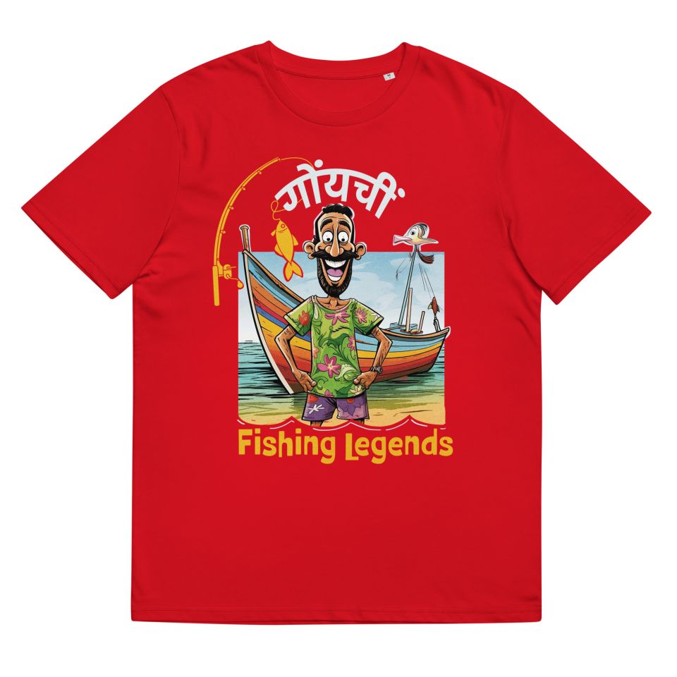 Unisex Organic Cotton T Shirt Red Front 65239a2a21a0c.jpg
