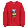 Unisex Crew Neck Sweatshirt Red Front 654ddb8413af4.jpg