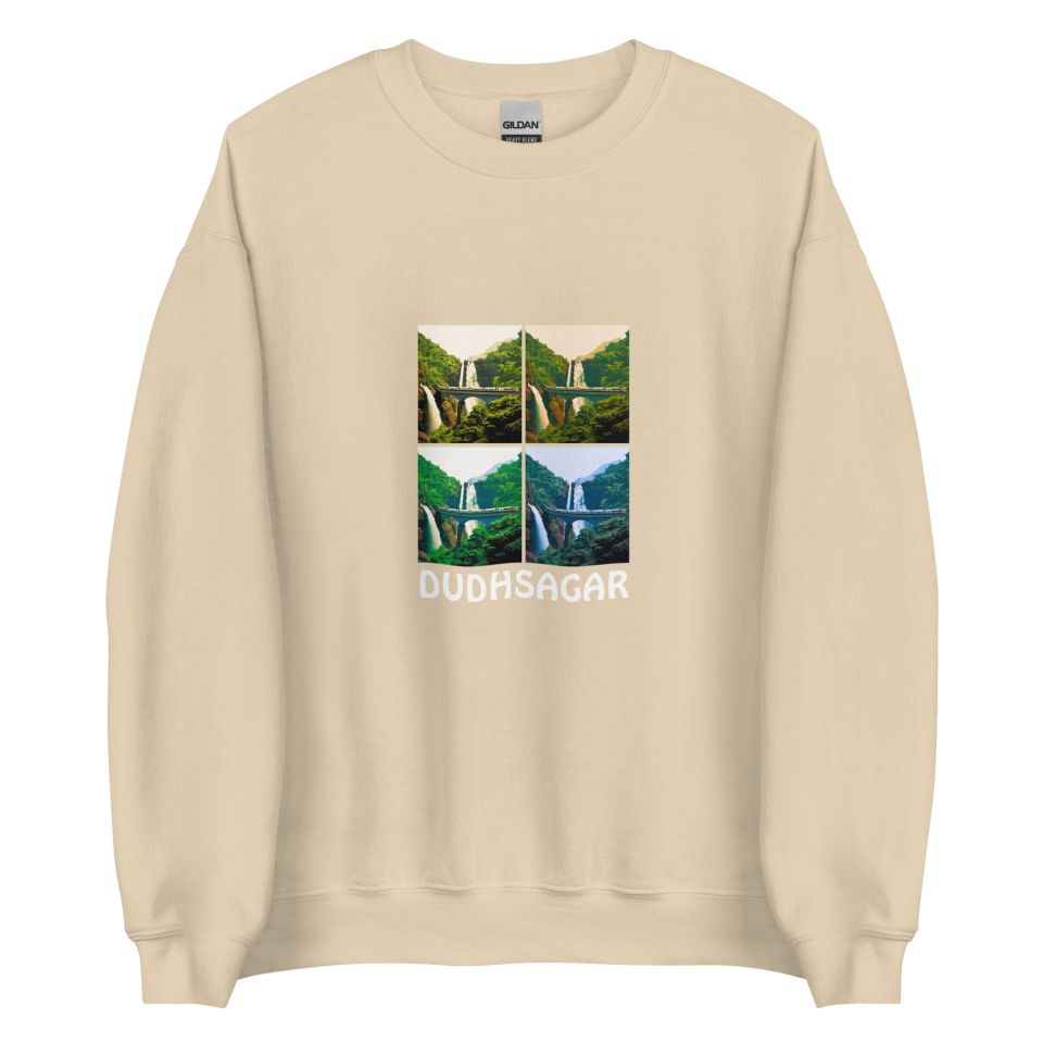 Unisex Crew Neck Sweatshirt Sand Front 654defaad61a8.jpg