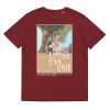 Unisex Organic Cotton T Shirt Burgundy Front 651c43660895f.jpg