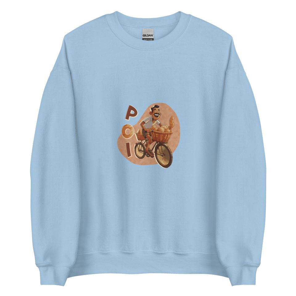 Unisex Crew Neck Sweatshirt Light Blue Front 653e8b0fdfdc8.jpg