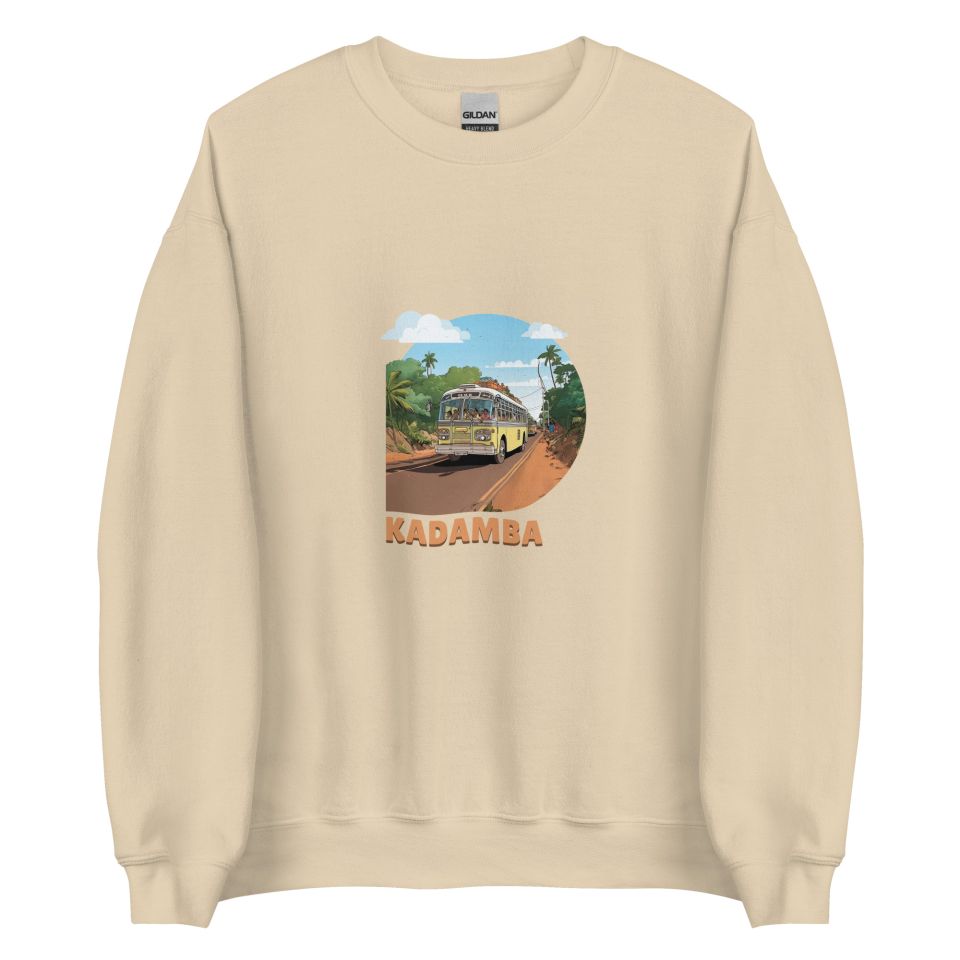 Unisex Crew Neck Sweatshirt Sand Front 654e030b21591.jpg