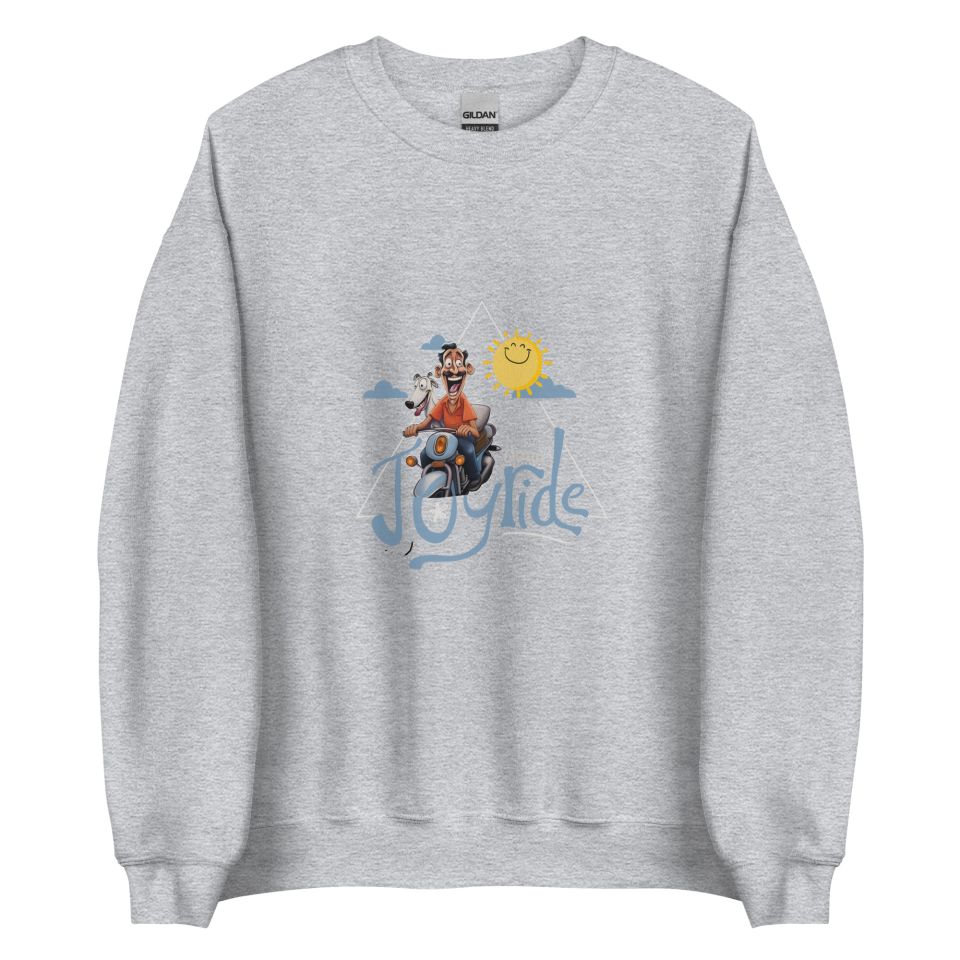 Unisex Crew Neck Sweatshirt Sport Grey Front 653e8a7169654.jpg