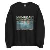 Unisex Crew Neck Sweatshirt Black Front 653cb35c54e0d.jpg