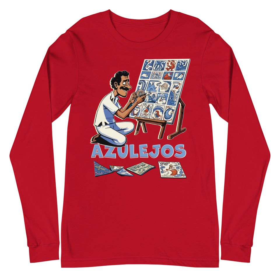 Unisex Long Sleeve Tee Red Front 6503ebf0ebbbb.jpg