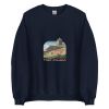 Unisex Crew Neck Sweatshirt Navy Front 654deb49394dd.jpg