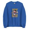 Unisex Crew Neck Sweatshirt Royal Front 6538e0824c3f0.jpg