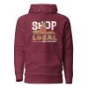 Unisex Premium Hoodie Maroon Front 652a66098ba50.jpg