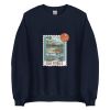 Unisex Crew Neck Sweatshirt Navy Front 653d448a5f5e1.jpg