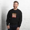 Unisex Crew Neck Sweatshirt Black Front 653e8be276a9a.jpg