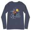 Unisex Long Sleeve Tee Heather Navy Front 65093050ce870.jpg