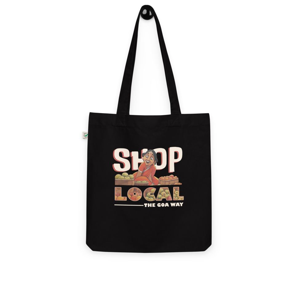 Organic Fashion Tote Bag Black Front 64b502f877bbd.jpg