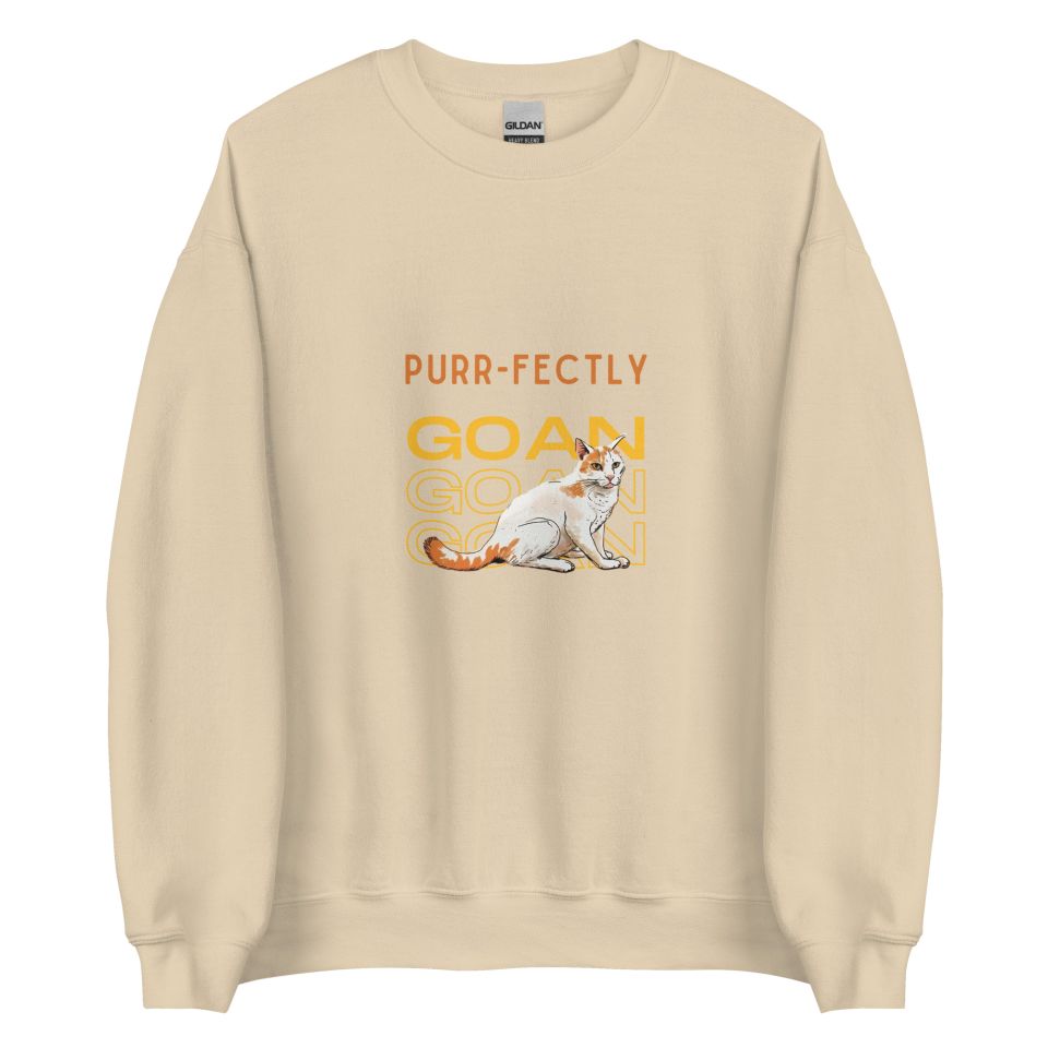 Unisex Crew Neck Sweatshirt Sand Front 654e0398d33fb.jpg