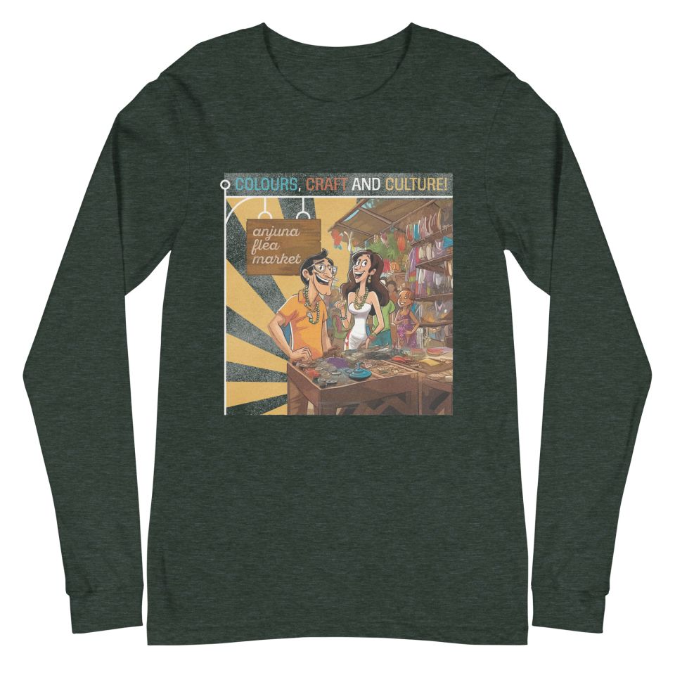 Unisex Long Sleeve Tee Heather Forest Front 650815c58c50b.jpg