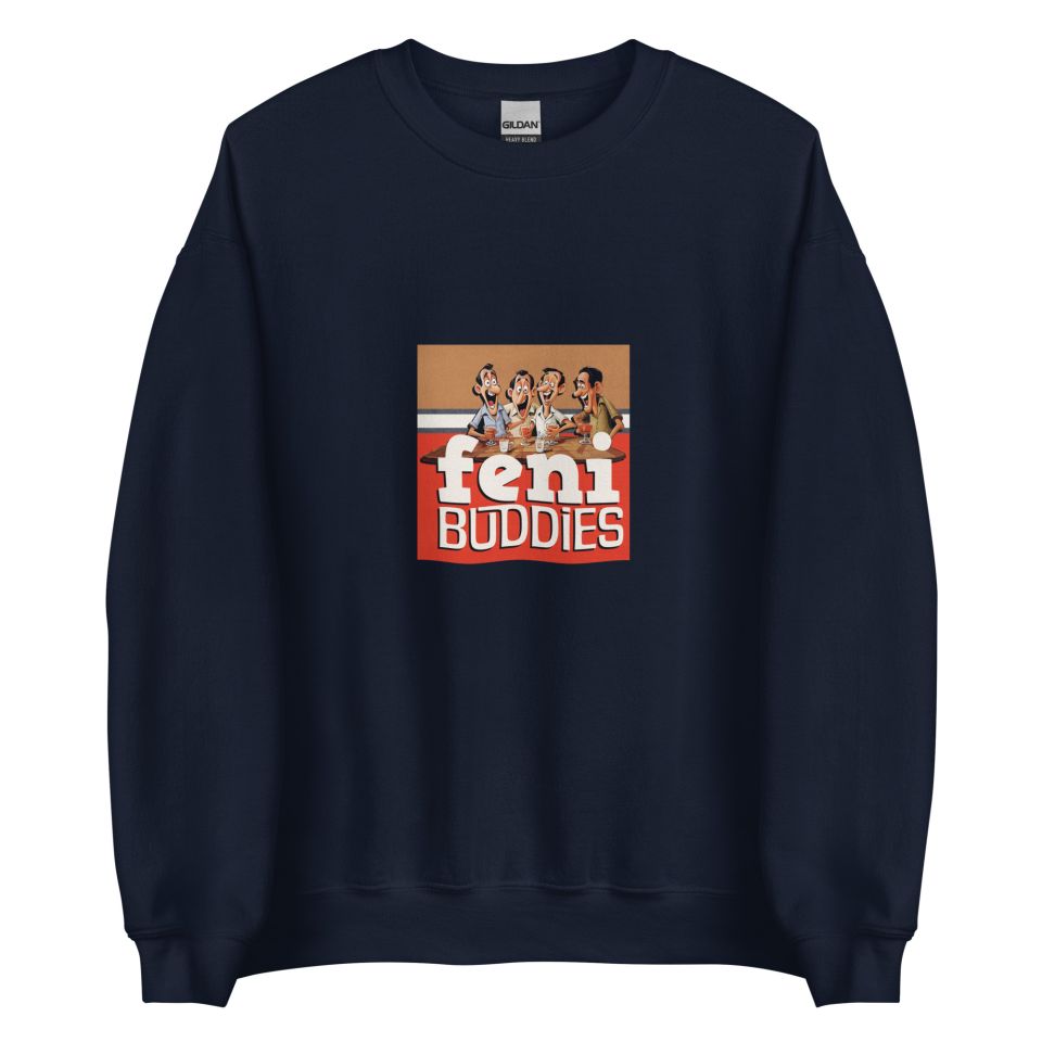 Unisex Crew Neck Sweatshirt Navy Front 653e8be277047.jpg