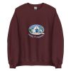 Unisex Crew Neck Sweatshirt Maroon Front 654e0257cb3ce.jpg