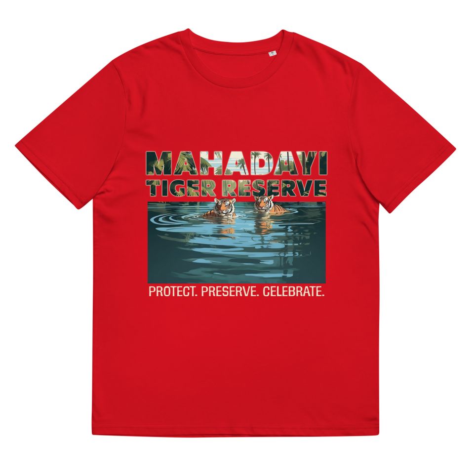 Unisex Organic Cotton T Shirt Red Front 651cfc3db9e1e.jpg