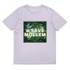 Unisex Organic Cotton T Shirt Lavender Front 651f9e666f54a.jpg