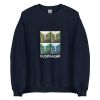 Unisex Crew Neck Sweatshirt Navy Front 654defaace54c.jpg