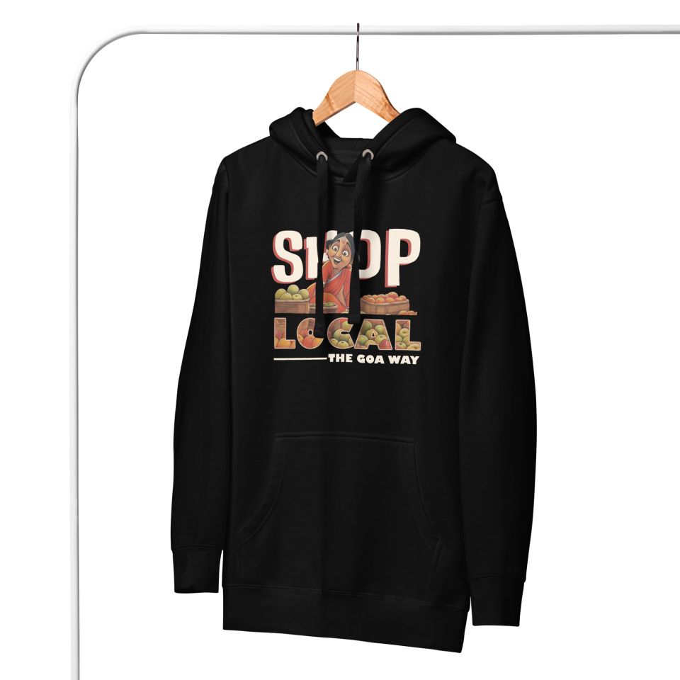 Unisex Premium Hoodie Black Front 652a66098b166.jpg