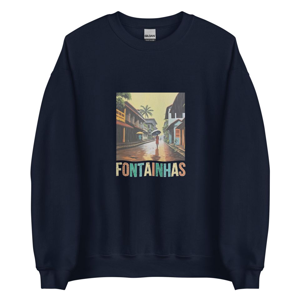 Unisex Crew Neck Sweatshirt Navy Front 6538e24e4e882.jpg