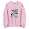 Unisex Crew Neck Sweatshirt Light Pink Front 653cb47f63387.jpg